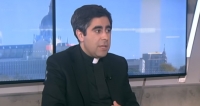 Entrevista en 13TV con el Delegado de las Causas para los Santos D.  Alberto Fernández con motivo de la causa de beatificación de Cipriano Martínez Gil y 55 compañeros.